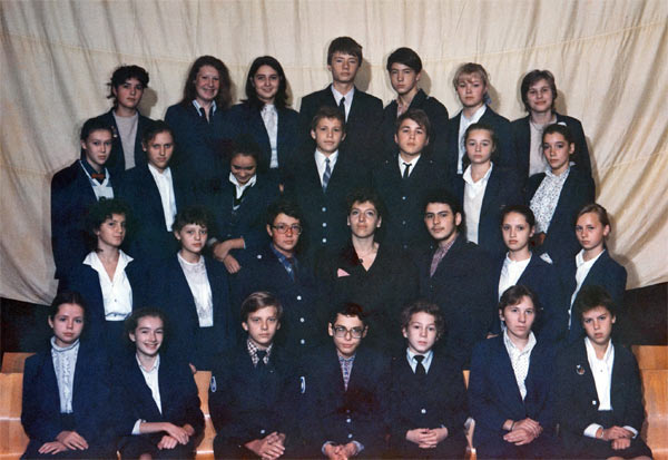 8-б класс, 1988-1989 уч.г.
